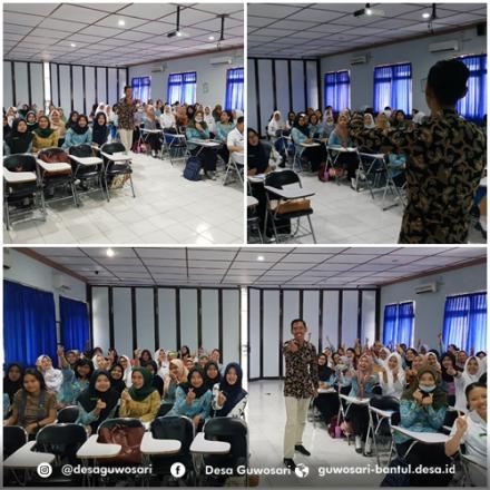 Pemaparan Gambaran Wilayah Guwosari Untuk Para Calon Bidan AKBIDYO